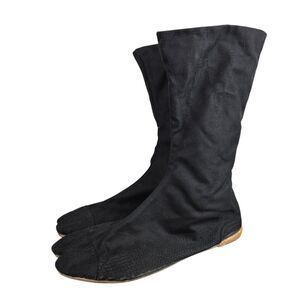 Marugo Mannen Tabi Shoes Japanese 12 Clips Black Men's Sz 28.0 US 10